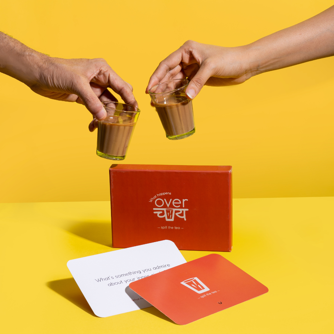 What happens over chai?