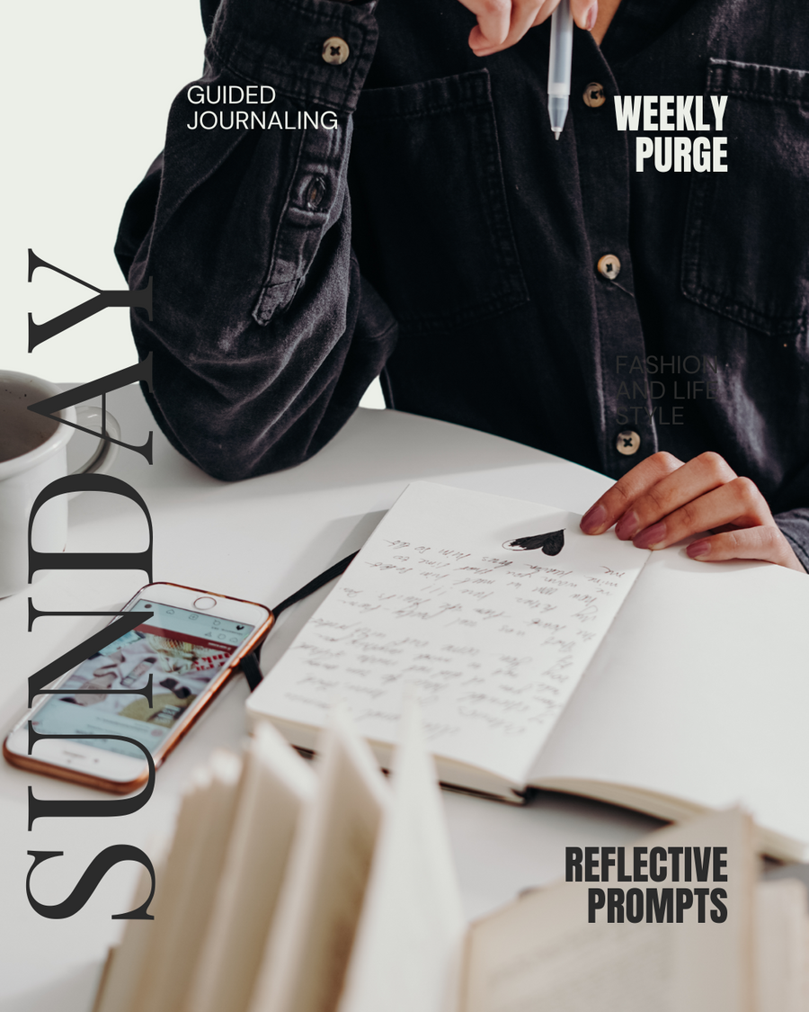 Sunday Journaling Series – A 12-Week Guided Journey Into Yourself