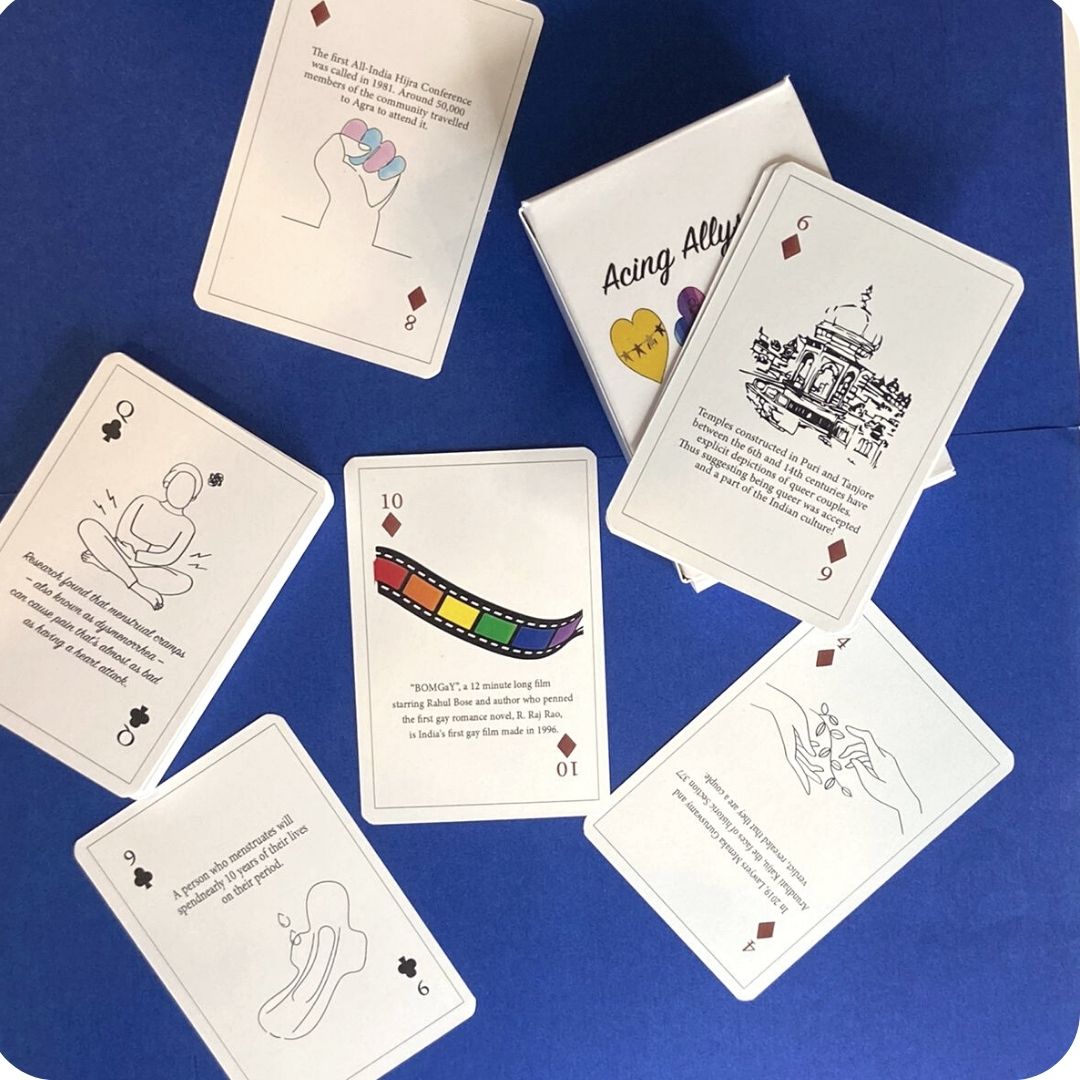 Acing Allyship Deck of Cards - The Thought Co.