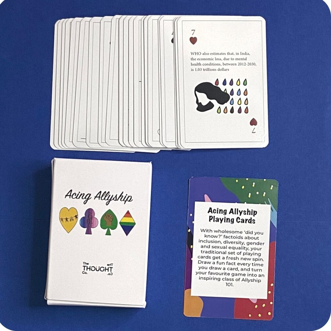 Acing Allyship Deck of Cards - The Thought Co.