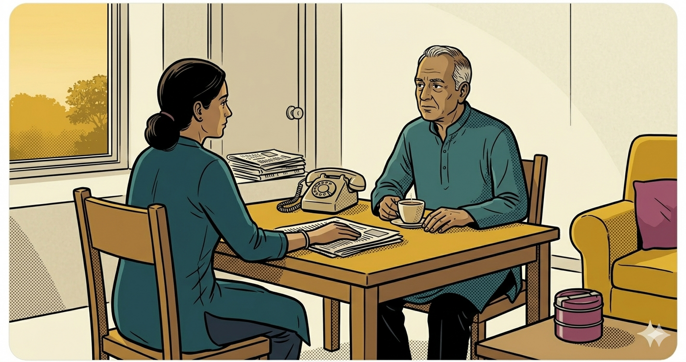 How to Talk to Your Ageing Parent About Mental Health