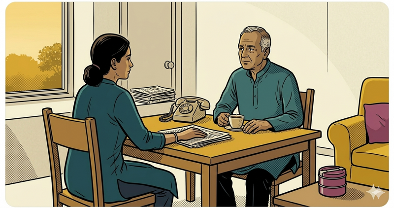 How to Talk to Your Ageing Parent About Mental Health