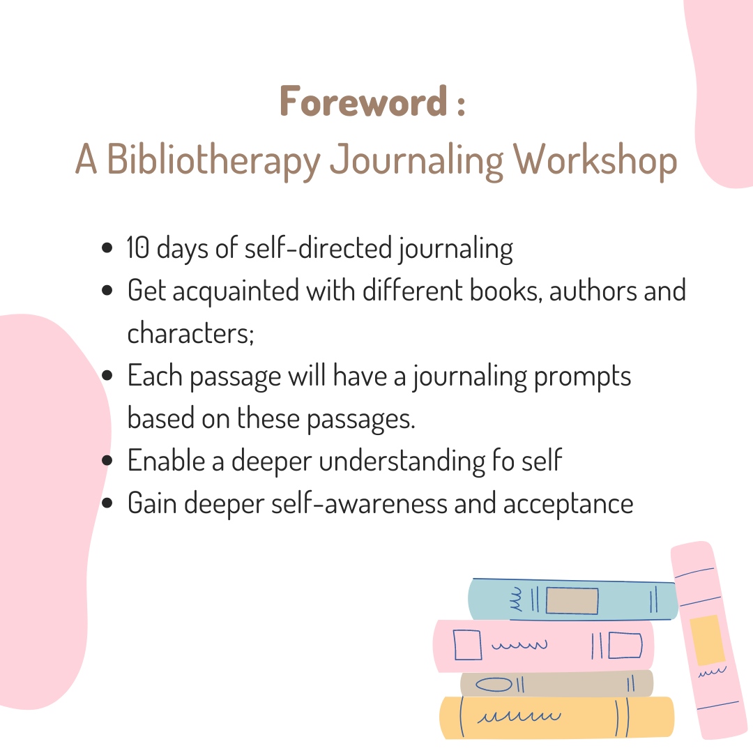 Foreword : A Bibliotherapy Journaling Workshop