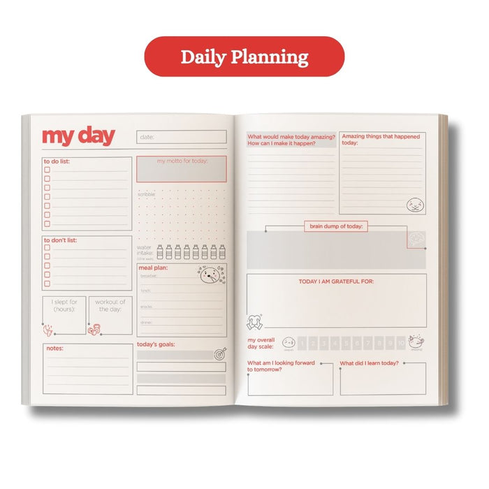 Detail shot of card or journal