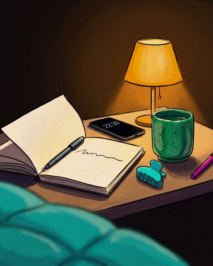 Night pages: 21 nights of guided writing