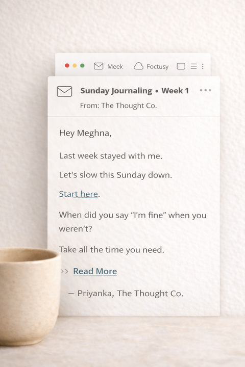 Sunday Journaling Series – A 12 Week Guided Journey Into Yourself