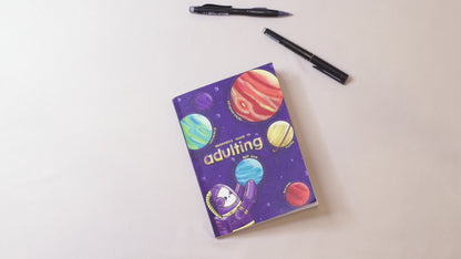 Beginners Guide to Adulting is your 101 guide to everything that comes into being an adult. This explorative journal uses activities, reflective prompts, check-lists and free space to get you thinking about your life and nudging you towards doing something about it. 