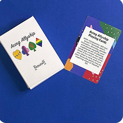 Acing Allyship Deck of Cards - The Thought Co.