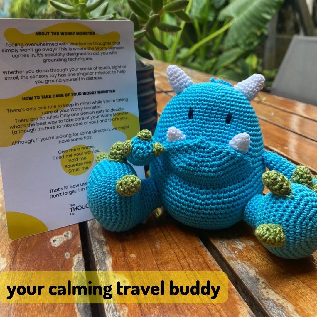 Worry Monster - Sensory Toy for Grounding - The Thought Co.